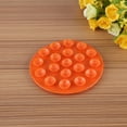 thumbnail image 2 of Alfombrilla mágica de succión para bebés y niños, de doble cara, antideslizante, para platos, cuencos y cubiertos (naranja), 2 of 2