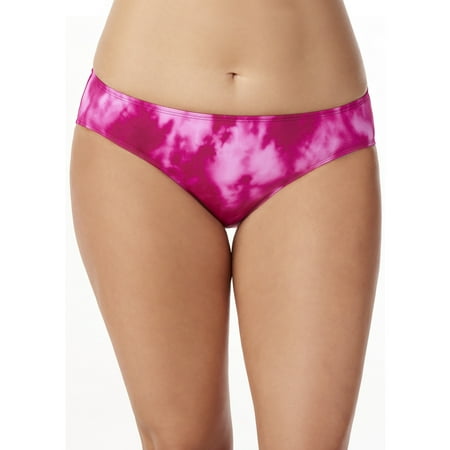 100 Degrees Women's Tie Dye Sassy Ruched Back Bikini Swimsuit Bottom