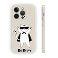 thumbnail image 1 of ¡Protege tu iPhone con una divertida y elegante funda plateada mate de doble capa!, 1 of 4