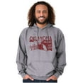 thumbnail image 4 of Popeye Oklahoma OK Local State Pride Hoodie Sweatshirt Women Men Brisco Brands S, 4 of 5