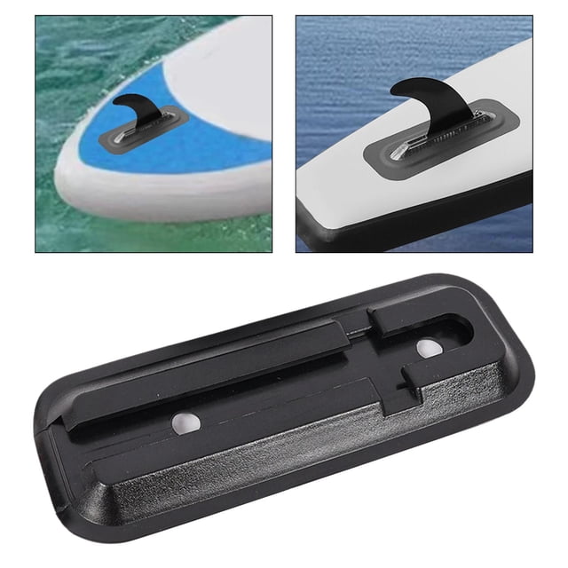 Piezas de s de tabla de surf Accesorio de deslizante Longboard Stand up Paddleboard Surf Ranura para 21x7.8cm Cola cola de tabla de surf