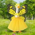 thumbnail image 2 of Stijggn Porch Goose Spring Outfits 23 Inch Butterfly Goose Outfit Porch Goose Clothes for 23" Cement Statue Garden Patio Outdoor Decoration, 2 of 9