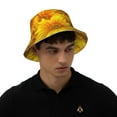thumbnail image 2 of Balery 3D Sunflowers Sun Hats for Men Women Bucket Hat UPF 50+ Buckey Hat Boonie Hat Foldable UV Protection Hiking Beach Fishing Summer, 2 of 9