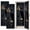 Color 5, variant on Gothic 2 Pcs School Locker Magnetic Wallpaper 12" x 36" Gothic Rustic Dark Skull Damask Red Floral Flower Dead Reusable Removable Locker Accessories Back to School Supplies