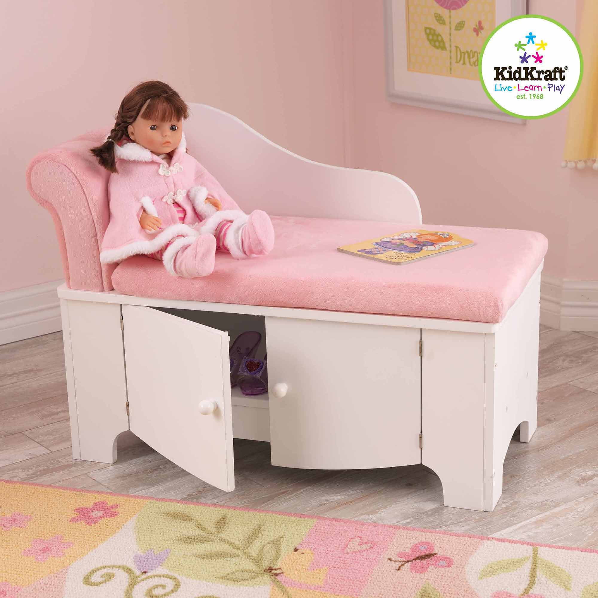 KidKraft Princess Chaise Lounge with Storage by KidKraft