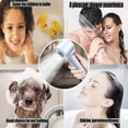 thumbnail image 3 of High Pressure Shower Head with Handheld, with Pause Switch 4 Spray Modes Water Saving Filter Showerhead, Showerhead Set with Hose, Bracket and Cotton Filter, Make Bathing Healthier (Blue), 3 of 7