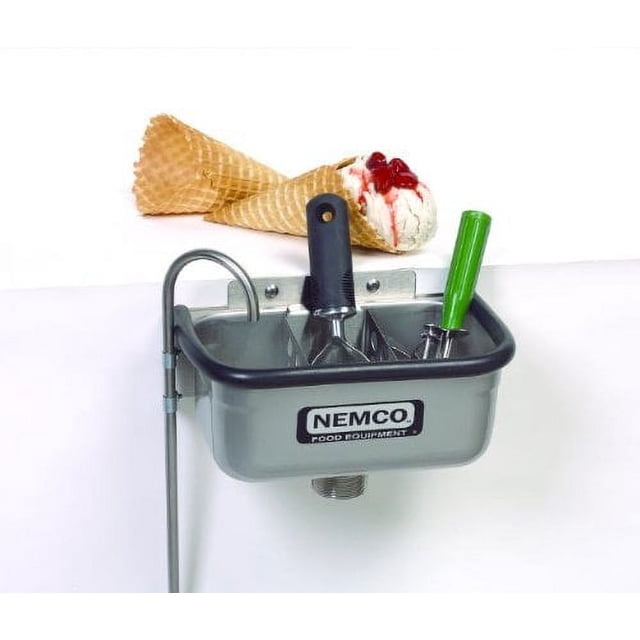 Nemco Ice Cream Dipper Station Spadewell (excluyendo divisor) - 10"