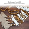 thumbnail image 4 of Collar de cuentas Minnieouse con colgante de borla de piedra de cristal para mujer, 4 of 6