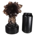 thumbnail image 5 of Majestic American Bald Eagle Head Bust Electroplated Bronze Figurine With Base, 5 of 5