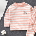 thumbnail image 5 of KPOPLK Newborn Boys Pajamas 2 Piece Pj Set 3M-16T Teen Snug Fit Long Sleeve Top and Pants Cozy Sleepwear Hot Pink Size 5-6 Years, 5 of 5
