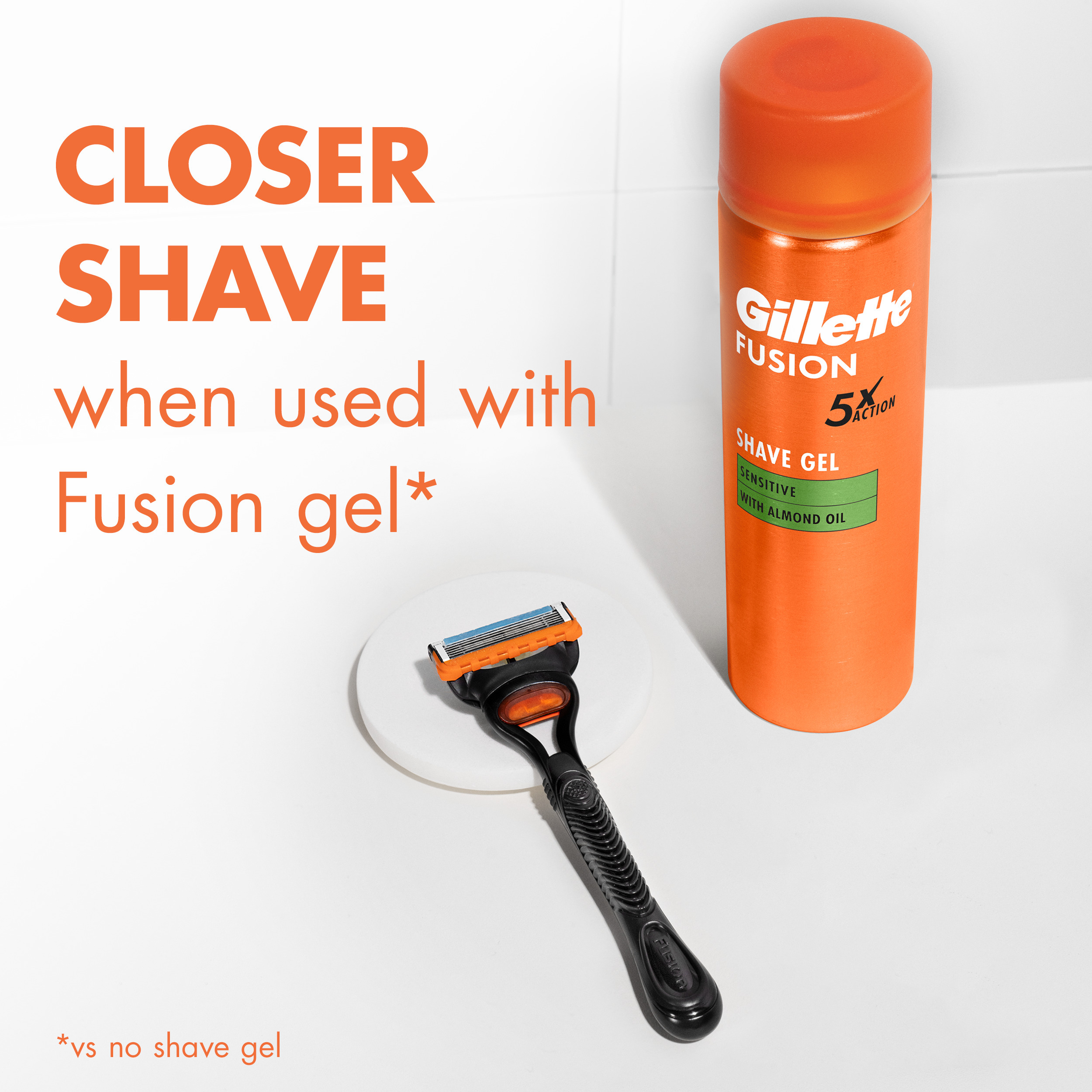 Gillette Fusion5 Manual Razor for Men, 1 Handle & 2 Refills photo 8