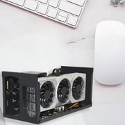 Metal Thunderbolt Compatible External GPU Dock PCIe Graphics Card Adapter 40Gbps PD Charging For Gaming Video Editing Laptops