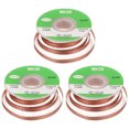 thumbnail image 1 of Uxcell Solder Wick Braid No-Clean Desoldering Wick Braid for Remove the Solder Electrical Components 0.12 Inch x 10 Feet, 1 of 5