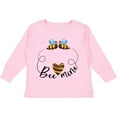 thumbnail image 3 of Inktastic Valentine’s Day Bee Mine Cute Bees and Heart Boys or Girls Long Sleeve Toddler T-Shirt, 3 of 5