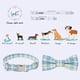 thumbnail image 5 of Collar para perros con pajarita: collar para perros con lazo ajustable, elegante, pequeño a mediano o grande, 5 of 5