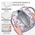 thumbnail image 3 of Disketp Butterflies in Pastel Bolsa Térmica para Almuerzo, Lonchera con Abertura Amplia y Gran Capacidad, Organizador Reutilizable para Mujeres, Hombres y Adultos, 3 of 6