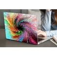 thumbnail image 1 of KSK KAISHEK Hard Case Shell Cover Compatible MacBook Air 13.6 Inch( Touch ID, 2022.0) Model A2681 m2, Type C Colorful B 63, 1 of 5