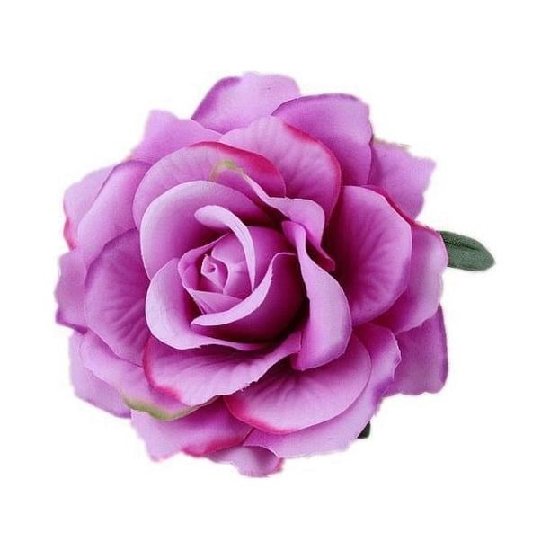 Horquilla de franela hecha a mano para mujer, elegante, rosa, roja, horquilla, pinzas para el pelo, pieza para la cabeza de dama de honor, Clip de flor nupcial