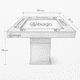 thumbnail image 5 of Mesa de Poker Domino Y Cartas Diversiones Bago Estandar, 5 of 5
