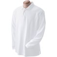 thumbnail image 2 of Devon & Jones Men's Pima PiquÃ© Long-Sleeve Polo, 2 of 4