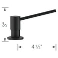 thumbnail image 2 of Torre Soap Dispenser - Anthracite, 2 of 3