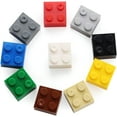 thumbnail image 2 of 2x2 Bricks 400 Pieces Multicolored Classic Parts Building Creative Play Blocks Set Toy Basic Accessories Compatible with 3003 Major Brick Brands, 2 of 6