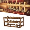 thumbnail image 4 of Estante De Vino, Estante De Vino Pino De Estante De Almacenamiento Organizador Decoración Estantes De Almacenamiento De, 4 of 7