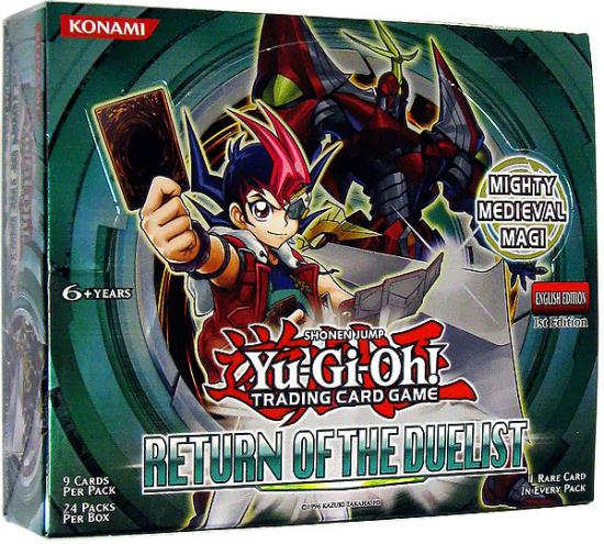 YuGiOh Return of the Duelist Booster Box - Walmart.com