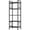 Black, variant on 5-Wire Standing Book Shelf & Bookcase, Metal Storage Shelving Unit Pantry Rack for Laundry Kitchen Bathroom Organizer, Black