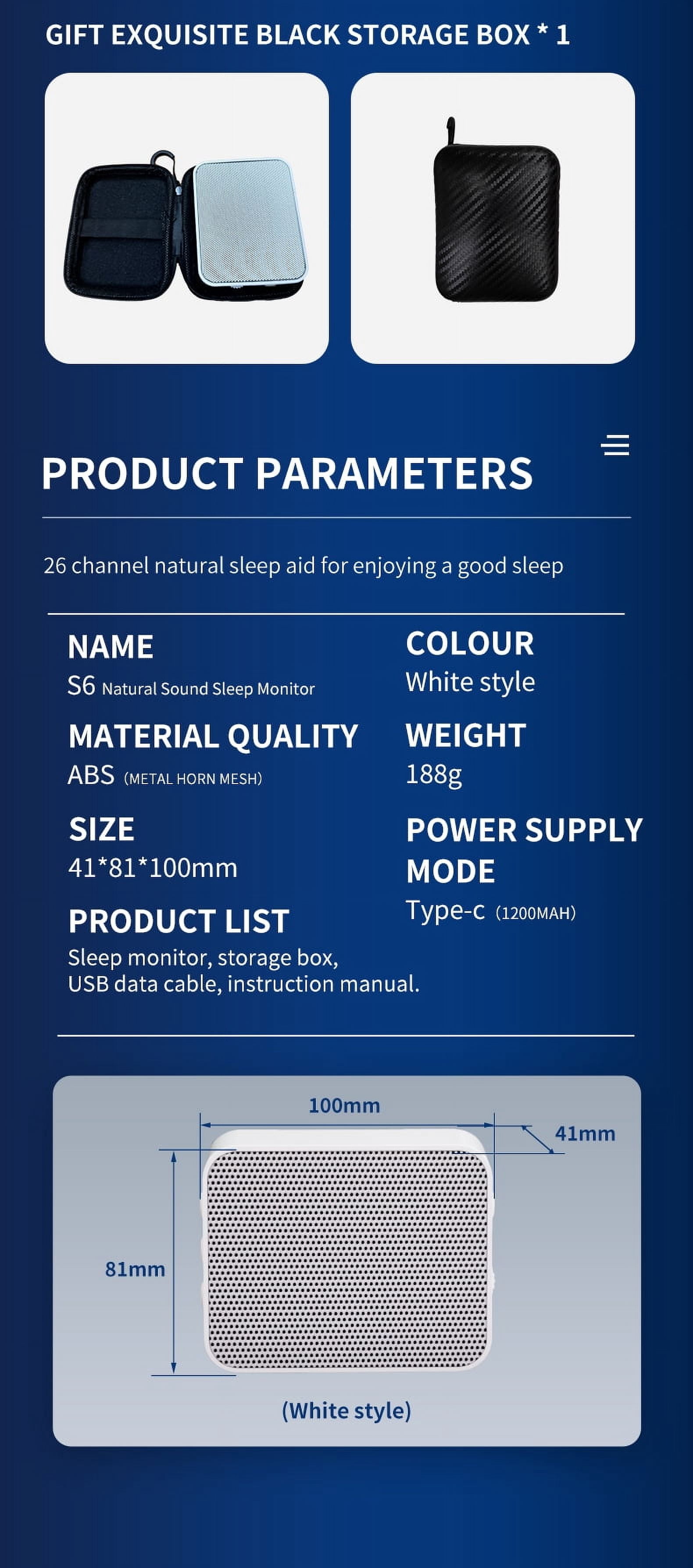 Sound Machine White Noise Machine with 26 Soothing Sounds for Adults Baby Kids Sleep Machines Auto-Off Timer 5 Timers for Home Office Travel