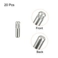 thumbnail image 3 of 2x6mm 304 Stainless Steel Dowel Pins, 20 Pack Knurled Head Flat End Dowel Pin, 3 of 6