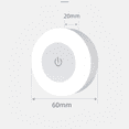 thumbnail image 2 of Klon Rechargeable Light Night Light With Stepless Dimmable 3 Color Wireless Light For Night Lighting. Mini Bar Lamps For Wardrobes Kitchen Cabinets, 2 of 5