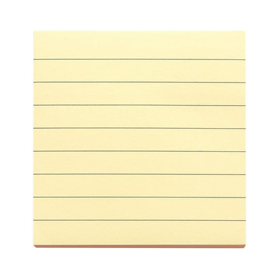 Lined Sticky Notes Ruled Post Stickies It Super Sticking Power Memo Pads Its Strong Adhesive 80 Sheets/pad…