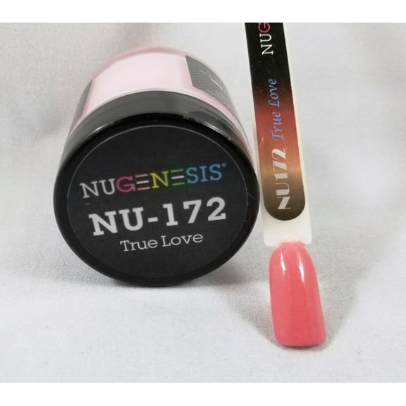 NUGENESIS Nail Color Dip Dipping Powder 1oz/jar - NU172 True Love