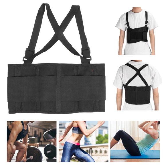 Back Support Belt, Comfortable Waist Support Belt for Sports for Fitness for Running M