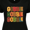 thumbnail image 4 of Inktastic Thanksgiving Funny Gobble Women's Plus Size T-Shirt, 4 of 5