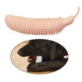 thumbnail image 3 of Perros lin, juguete para masticar, goma resistente a las mordeduras, entrenamiento de limpieza de para perros pequeños y medianos - Rosado Sunnimix Perros Masticar Molar, 3 of 8