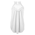 thumbnail image 5 of Ichuanyi Women's Summer Halter Spaghetti Strap Lace Hollow Flowy Tank Tops Cami Shirts Pleated Blouse T-Shirt Sleeveless Vest, 5 of 7