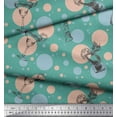 thumbnail image 3 of Soimoi Poly Georgette Fabric Dot & Cocktail Beverages Fabric Prints by Yard 42 Inch Wide, 3 of 3