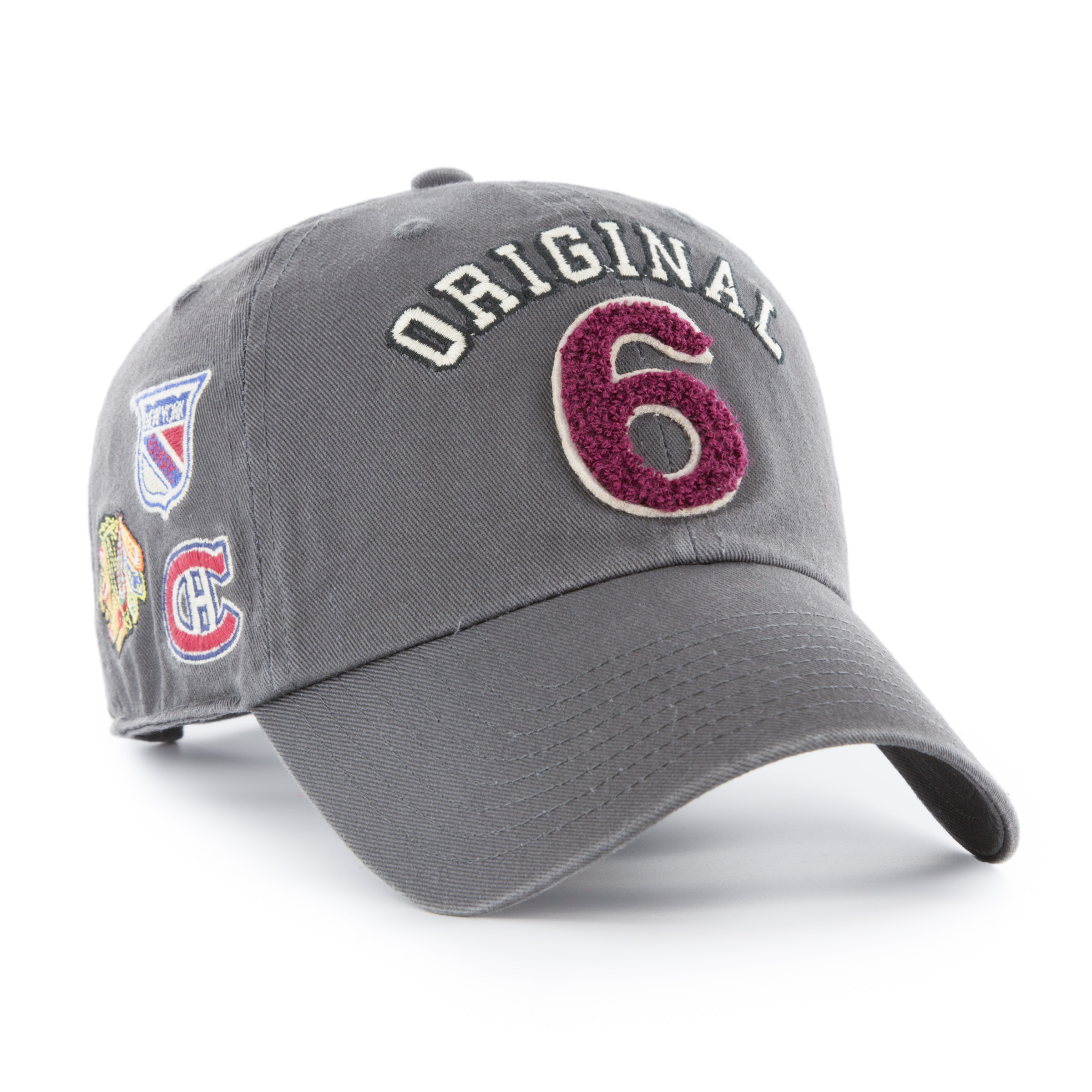Original 6 NHL Rink 47 Clean Up Cap 