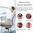 thumbnail image 5 of Cojín de asiento inflable, cojín redondo ortopédico, asiento suave con bomba para hemorroides inflamatorias, dolor de coxis, quiste (gris), 5 of 5