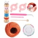 thumbnail image 5 of Yuarrent Muñeca tejida con carrete de madera para adultos y niños, regalos relajantes y terapéuticos para principiantes De coser, 5 of 6