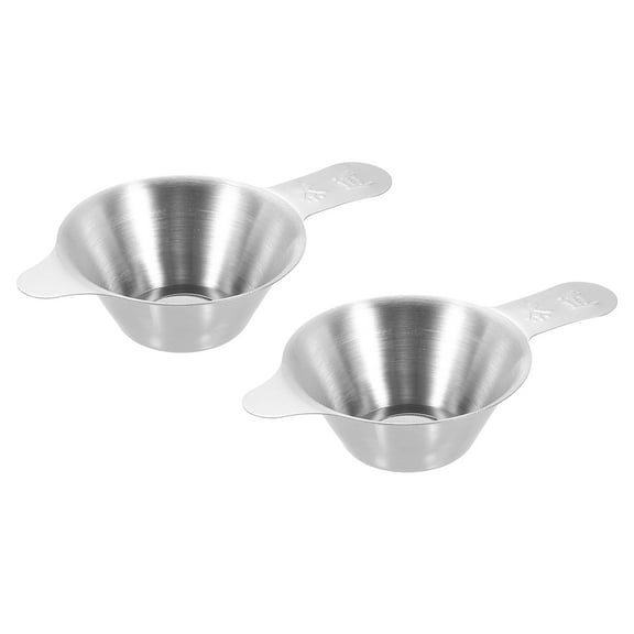 2 Pcs Tea Infuser Filter with Handle, Matte Loose Tea Steeper, Small Size