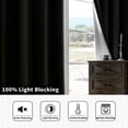 thumbnail image 2 of Cortinas Joydeco, 2 paneles, 132 x 275 cm, color salvia térmica, 2 of 9