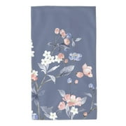 Kll Watercolor Flowers Butterfly Ultra Absorbent & Soft Hand Towels For Bath, Hand, Face, Gym And Spa-27.5x16in