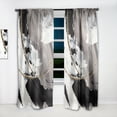 thumbnail image 2 of DESIGN ART Designart 'Glam Painted Arcs II' Modern Curtain Single Panel 52 in. wide x 108 in. high - 1 Panel 108 Inches, 2 of 5