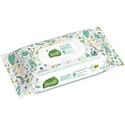 Seventh Generation, Baby Wipes, Unscented and Sensitive, 64 count