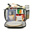 thumbnail image 2 of FORMRS Student Insulated Lunch Bag with Shoulder Strap Reusable Cooler Box for School, Candy Orange, 2 of 9