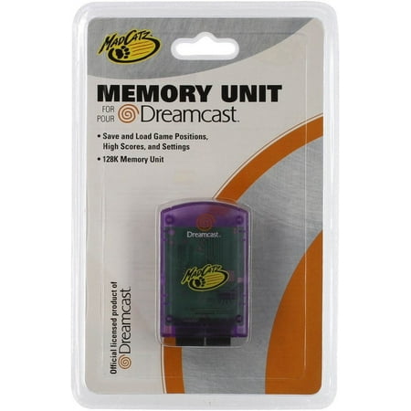 DC Memory Card Madcatz (Random Assorted Color) -Sega Dreamcast