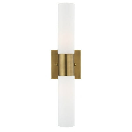 

2 Light Ada Bathroom Light in Nautical Style-17.75 inches Tall and 4.5 inches Wide-Bronze Finish Bailey Street Home 218-Bel-4569909